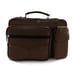 Leather Multi Pocket Messenger Bag OV