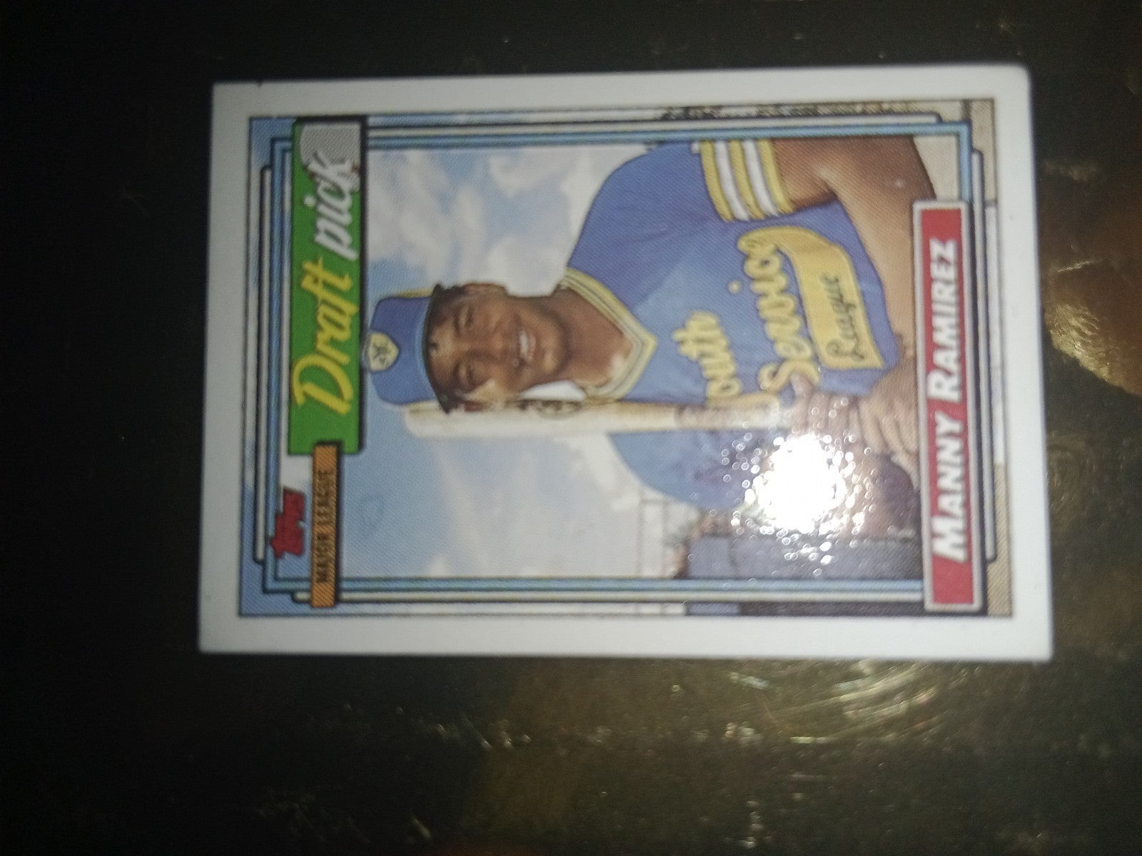 Manny rookie baseball card