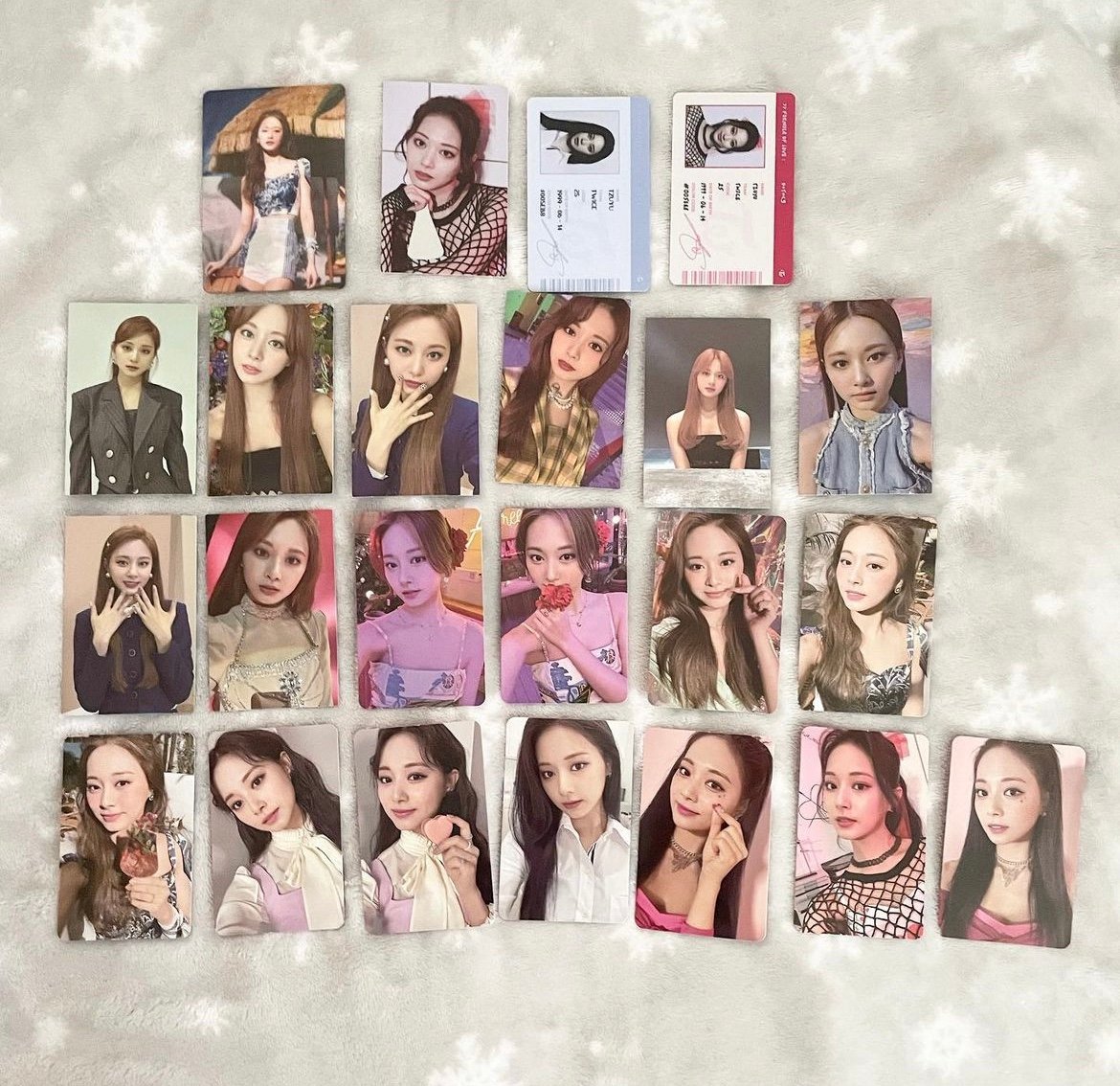 TWICE TZUYU PHOTOCARD LOT
