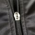 ENYCE Satin Track Jacket XXL Black Patches Hip Hop Silky Full Zip VTG 90s Y2K