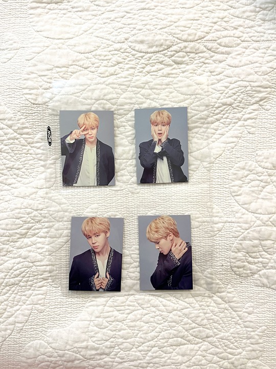 The Wings Tour 2017 Seoul the Final Jimin Official Photocards - Full Set of 6
