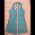 Lululemon Athletica Scoop Neck Blue Mesh Racerback Tank Size 4