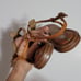 NEW Sam Edelman Gigi Signet Sandal Womens 9.5 Chic Minimalist Casual Summer