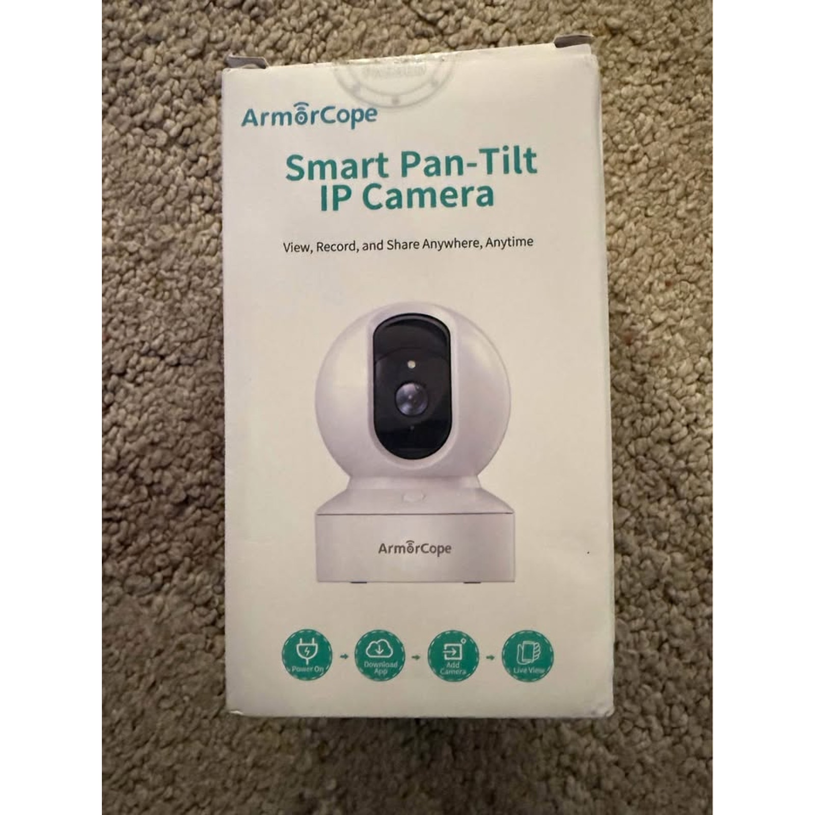 Smart Pan-Tilt IP Camera