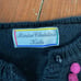Marisa Christina Kids Cotton Fruit Beaded Appliqué Black Sweater size Medium