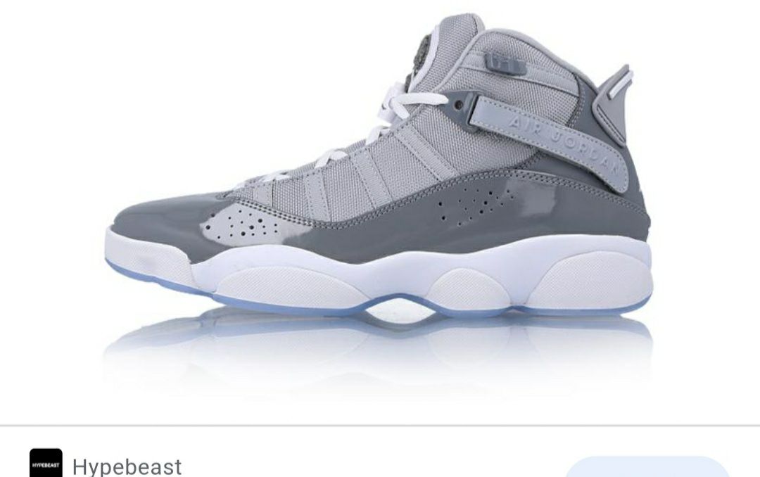 Jordan 6 rings cool grey