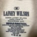 Lainey Wilson Beige Hoodie – Size Medium