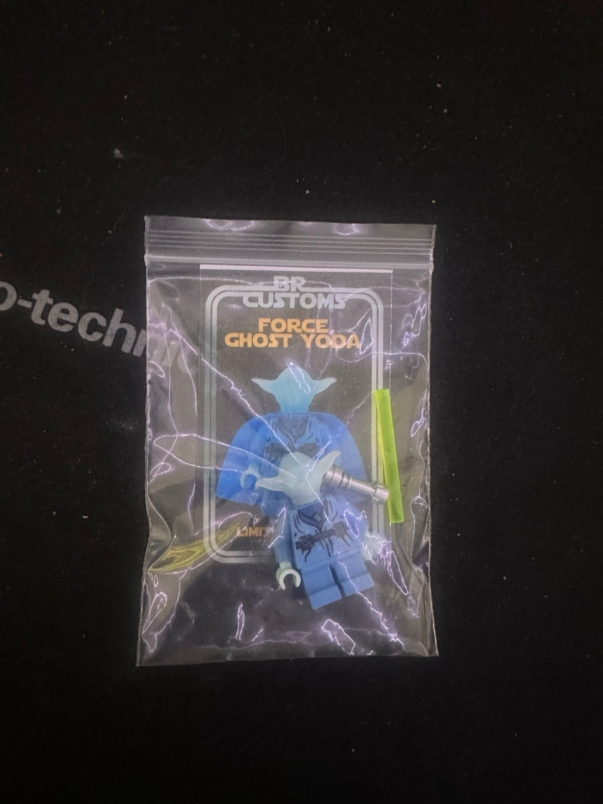 Star Wars Brick Rebellion Force Ghost Yoda Custom Minifigure