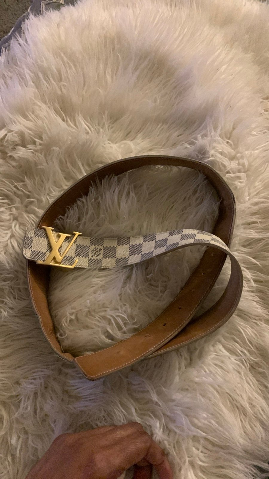 Louis Vuitton Belt with minor imperfections