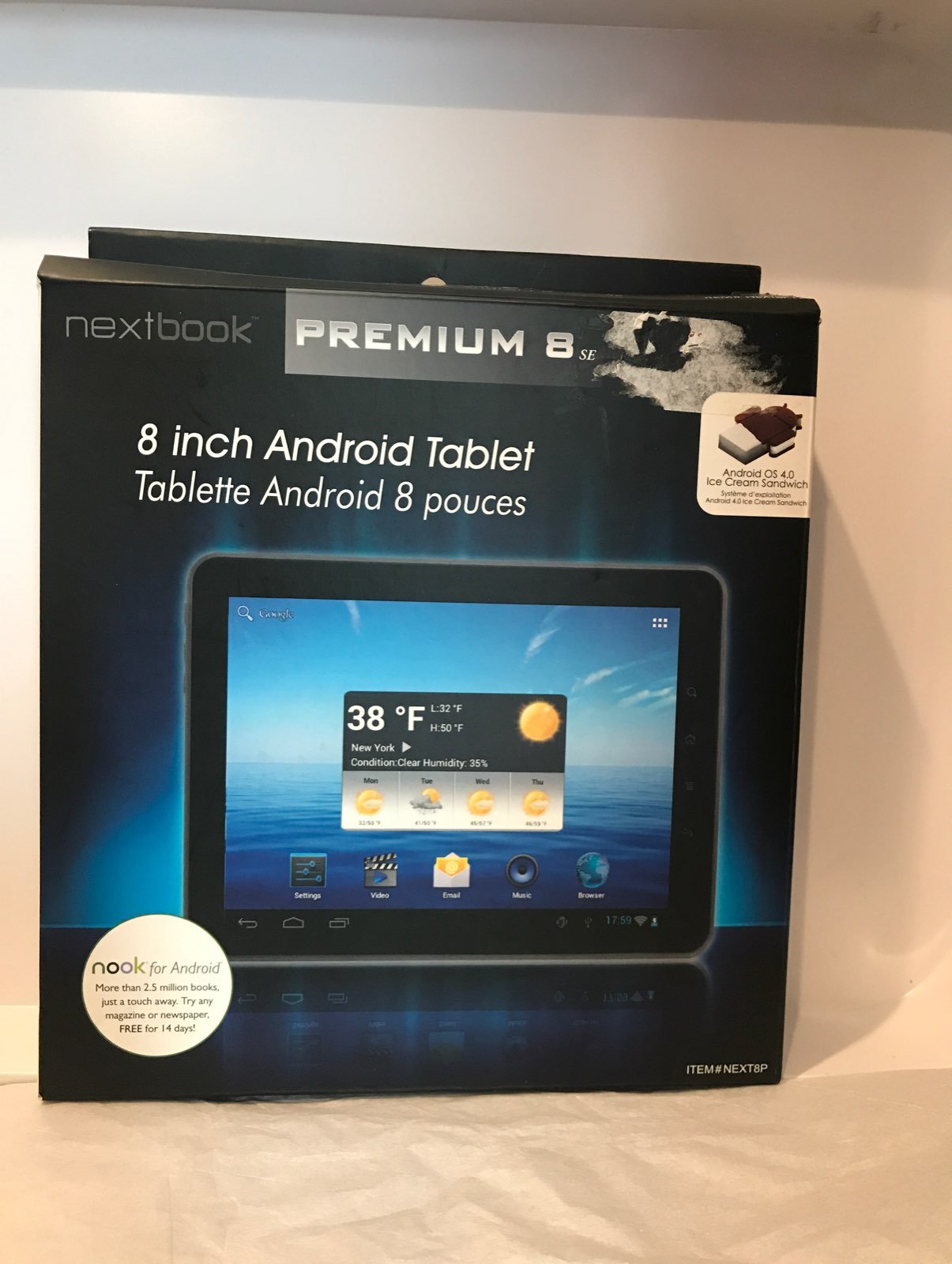 NEW nextbook premiun 8 4GB TABLET