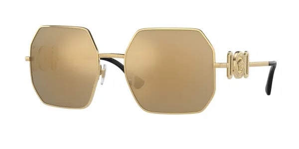 Versace Sunglasses, Model VE2248, Gold/Brown Mirror