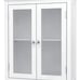 20 in. x 24 in. Wooden Wall Cabinet, White