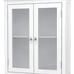 20 in. x 24 in. Wooden Wall Cabinet, White