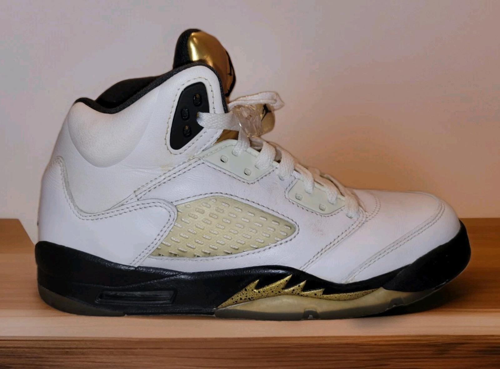 Size 5y (GS) - Jordan 5 Retro Mid Olympic 2016