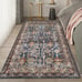 1pc Vintage Area Rug, Soft Retro Bedroom Floor Rug, Indoor Mat, Throw Area Rug,