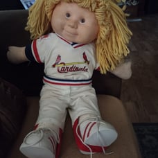 1998 Cardinals cabbage patch kid doll