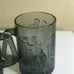 Smoked Glass 12 oz 1970s McDonald's Coffee M Donalds glass collection mugs