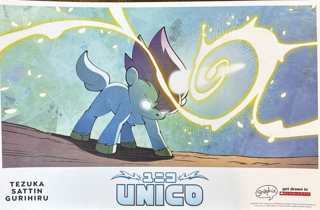 UNICO COMICS POSTER