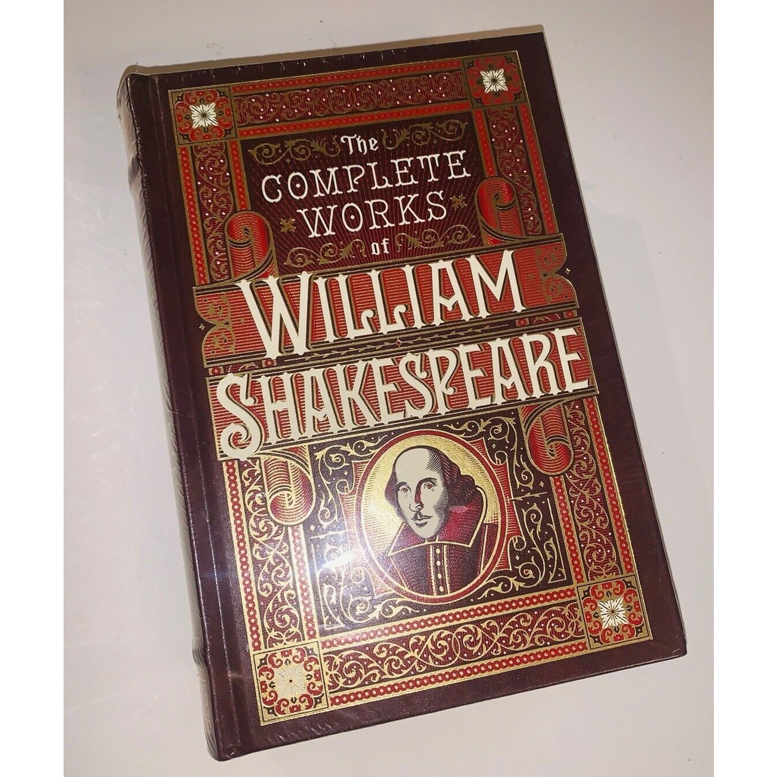 NEW SEALED The Complete Works of William Shakespeare Hardcover Leatherbound book