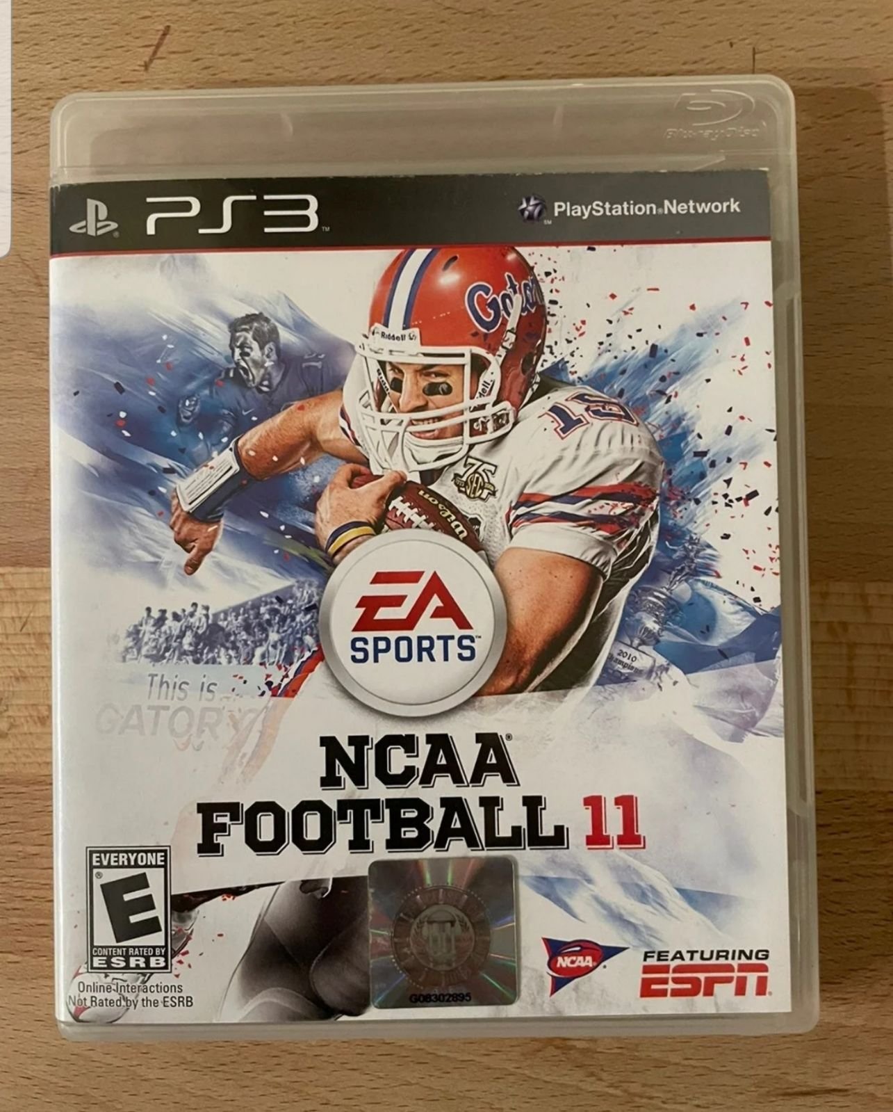 PS3 NCAA football 11 Tim Tebow