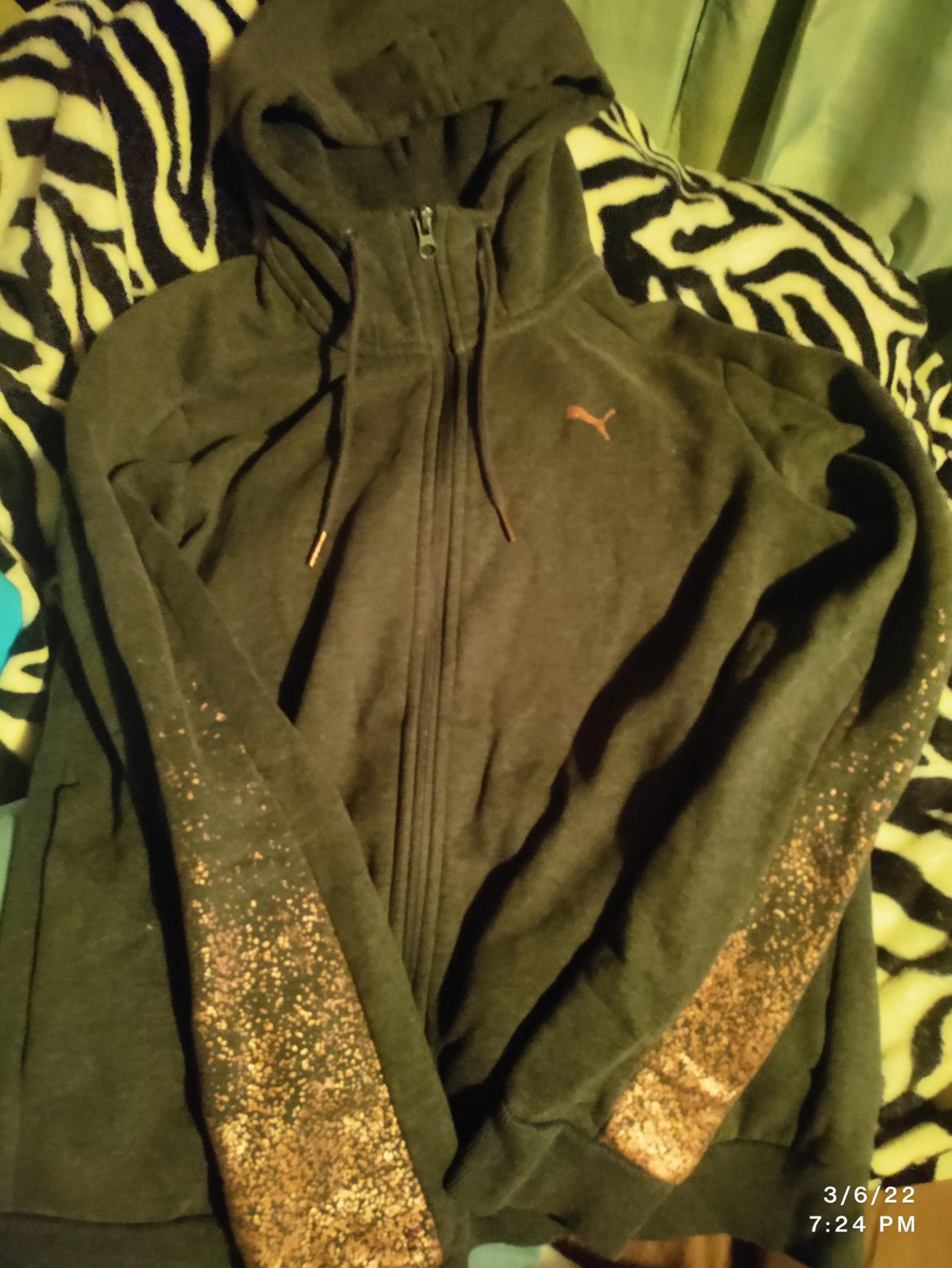 Puma zip up hoodie