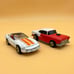 Vintage Lot of 10 Hotwheels GHO (Gold Wheels) | 55 Chevy, Corvette, Fiero, etc