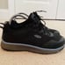 Keen Women's Utility Low Top Work Shoes 9M Black Leather Mesh Steel Toe F2413-18