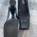 Gianni Versace Vintage 90’s Medusa Head square toe heels