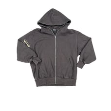 I.AM.GIA - Alaya Zip Front Hoodie in Dark Chocolate Brown
