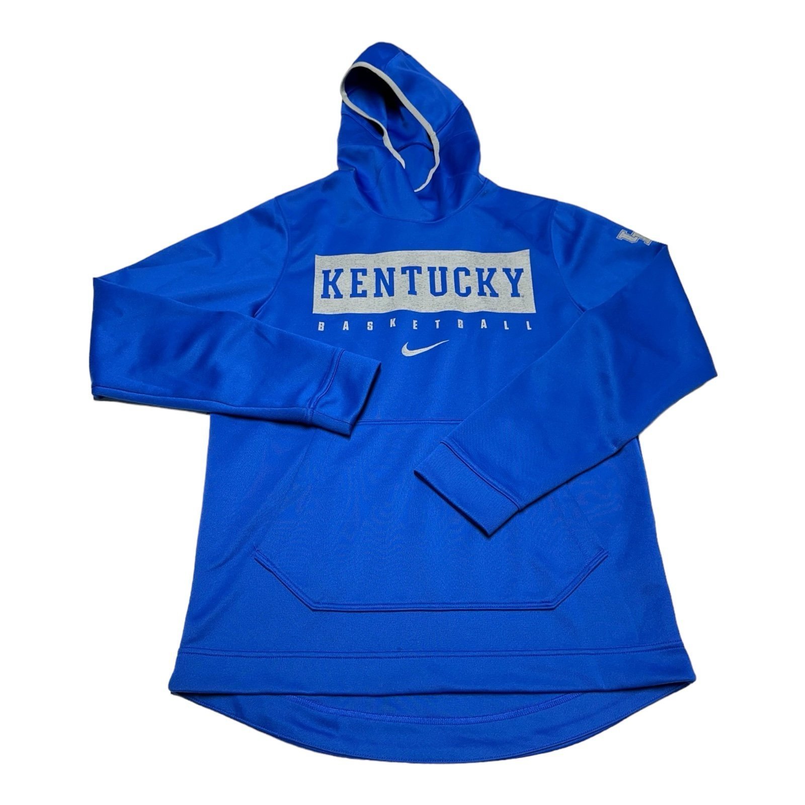 NIKE Dri Fit Kentucky Wildcats Warmup Hoodie Sweatshirt Basketball Performance S