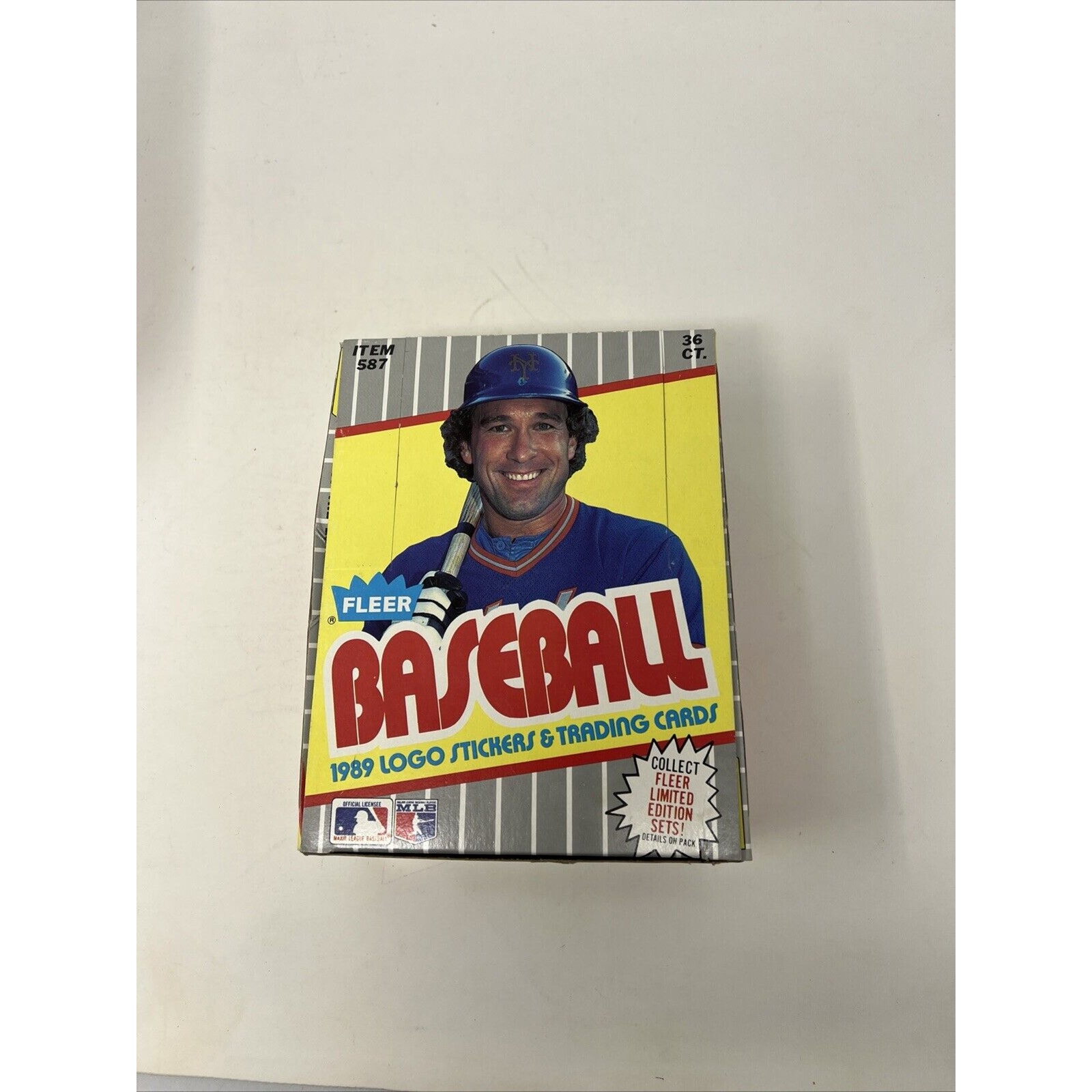 1989 Fleer Wax Box 36 Sealed Packs