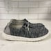 Hey Dude Wendy Sox Dark Grey - 7 - Worn 4-5 Times Woven Knit
