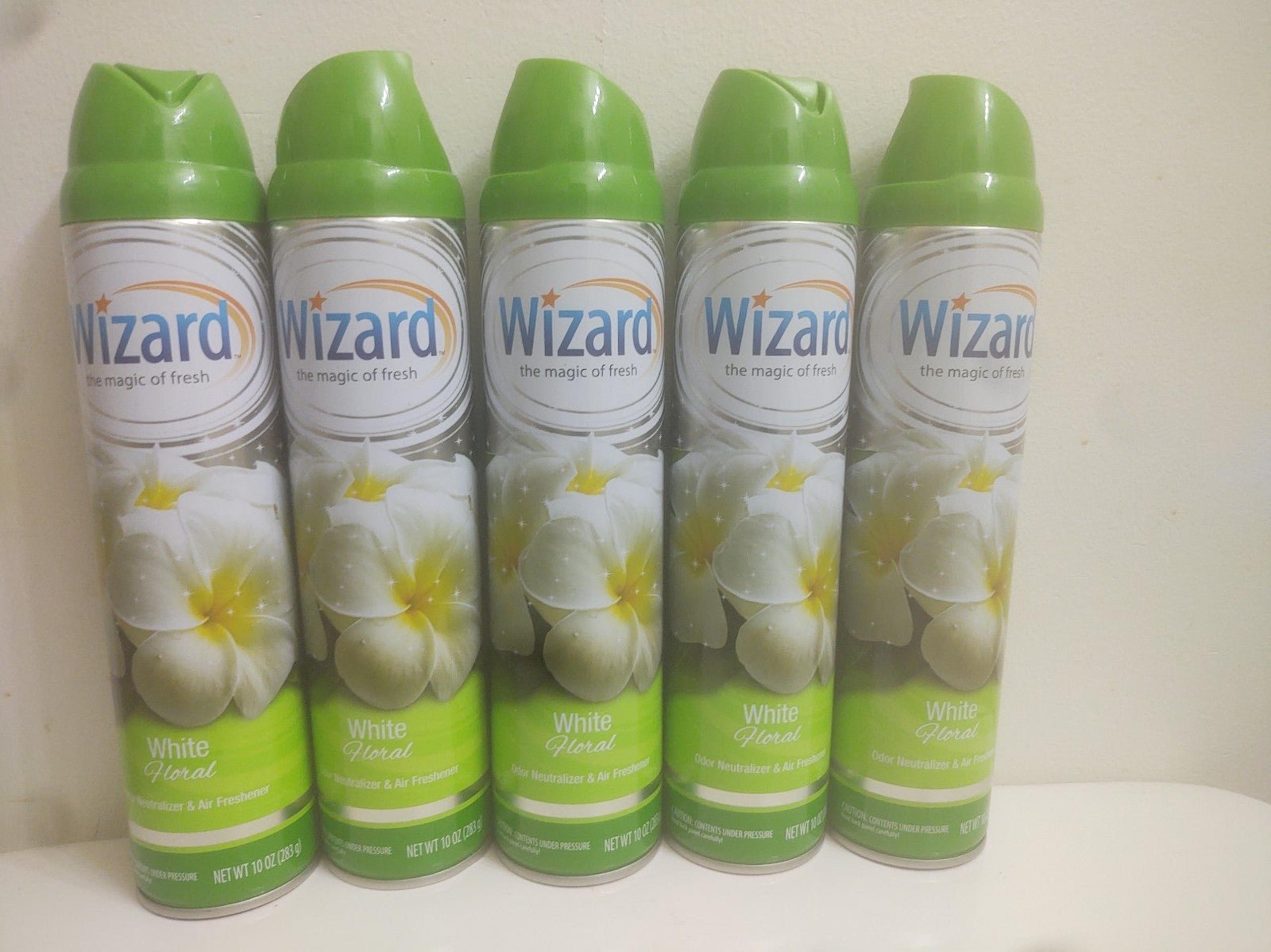 5 Lots of Wizard the Magic Of fresh Spray cans