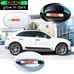 BRAND NEW UNIVERSAL 8PCS GMC GLOWS IN THE DARK GREEN BADGE EMBLEM STICKER