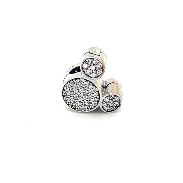 Pandora Pave Cz Disney Micky Clip