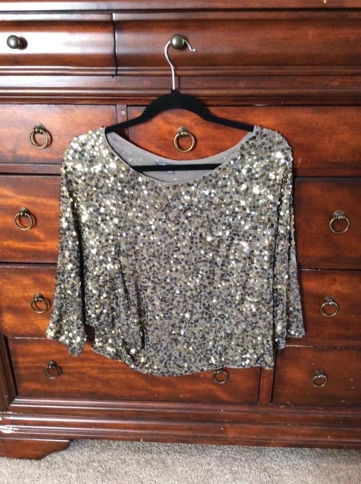 Vince Camuto sequin Top ASO Jessica Simpson