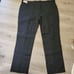 NWT Stacy Adams Dress Pants Mens Size 56L 52W Black Pleated front Suit Pants