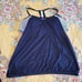 Nike swim striped bikini tankini with bra inset size Extra large new!!!!
