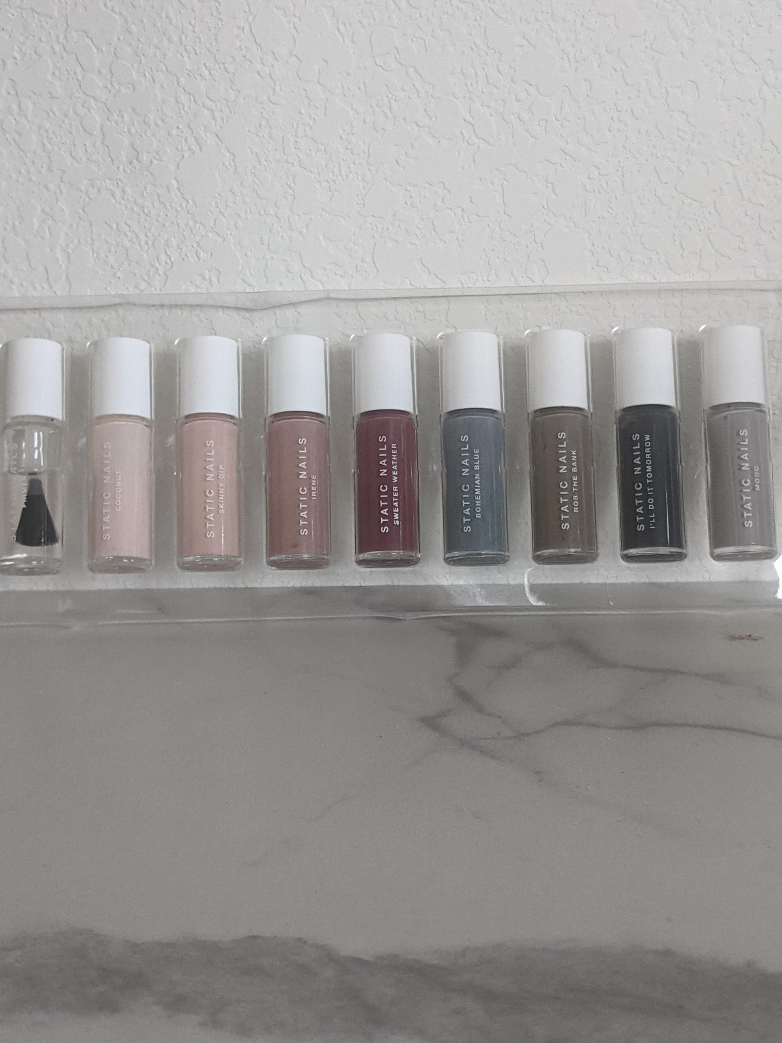 Static Nails Liquid Glass Lacquer Palette