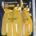 2 X Tillman Medium Premium Drivers Gloves - Top Grain/Split Cowhide 2 Pair 1414M
