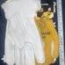2 X Tillman Medium Premium Drivers Gloves - Top Grain/Split Cowhide 2 Pair 1414M