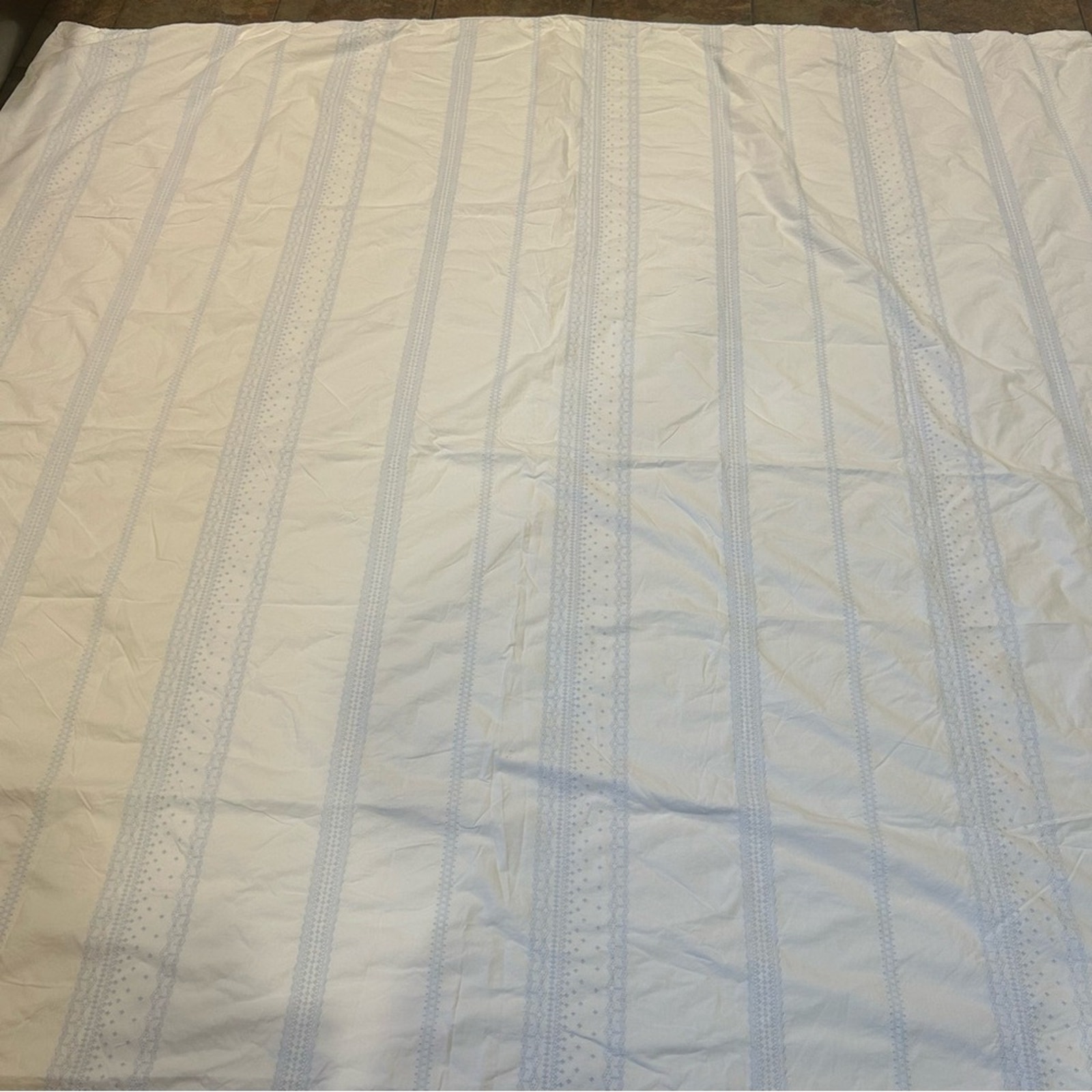 Simply Shabby Chic Embroidered Duvet Cover Cotton Full/Queen Cottage Core Boho