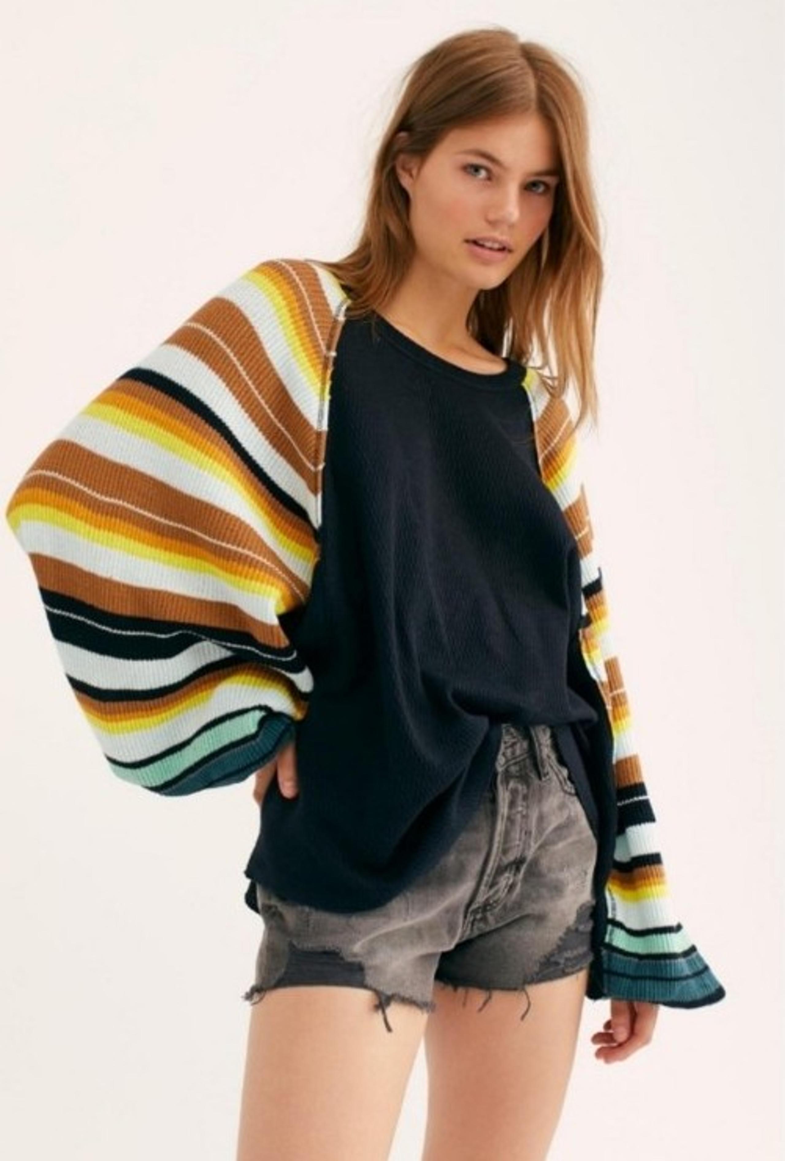 Free People Rainbow Dreams Top