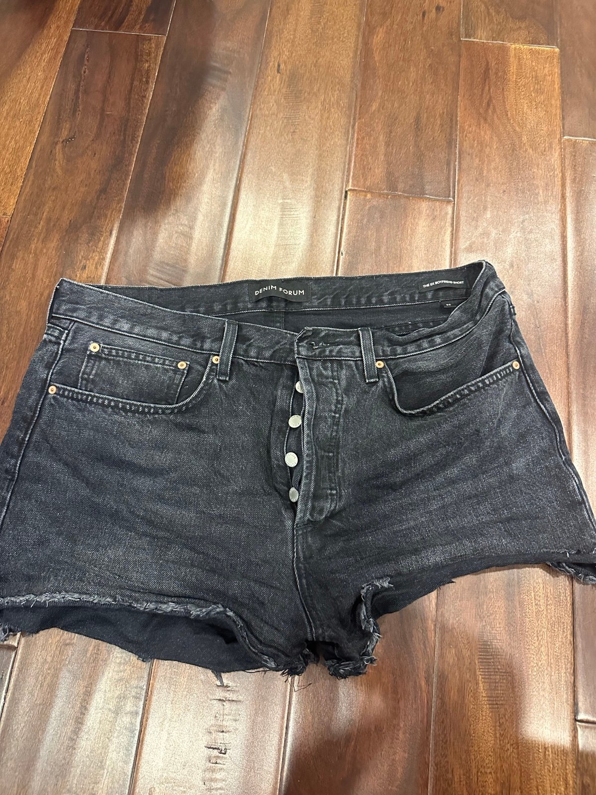 Denim forum shorts