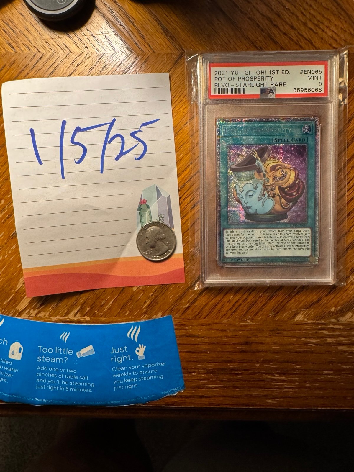 Pot of prosperity starlight rare psa 9