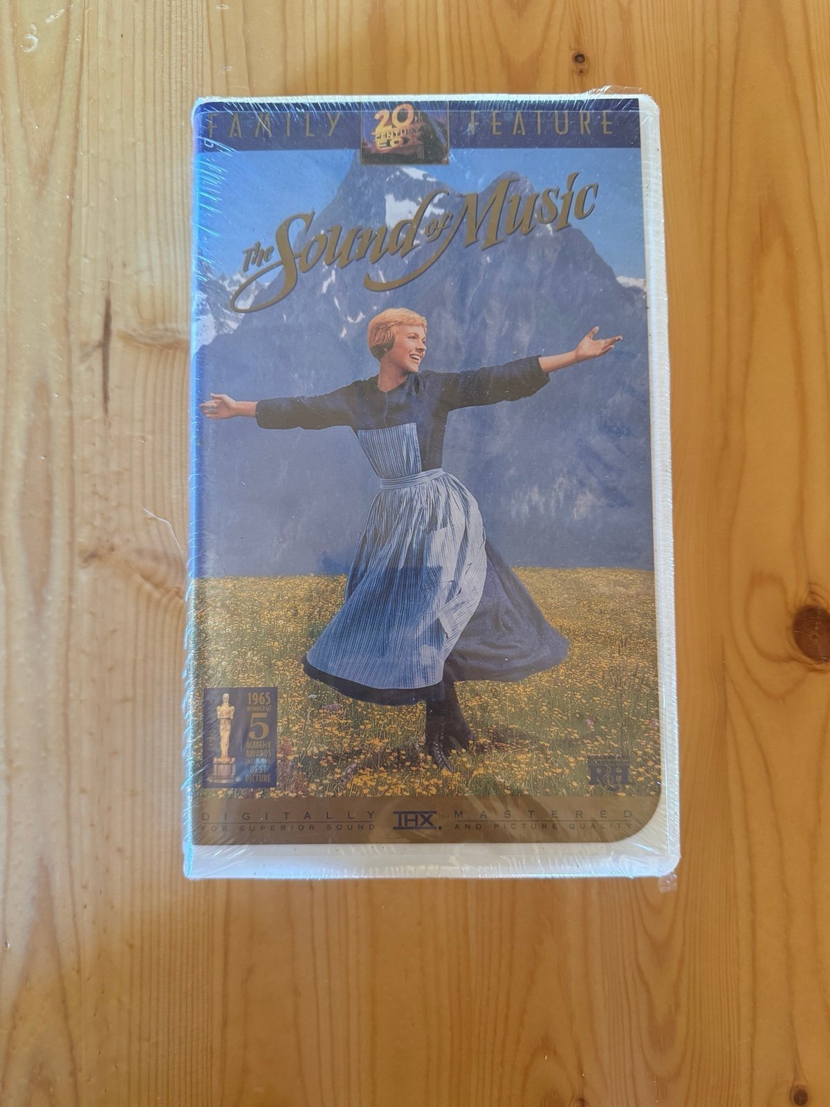 Sound of music VHS rare promotional VHS IN PALSTIC