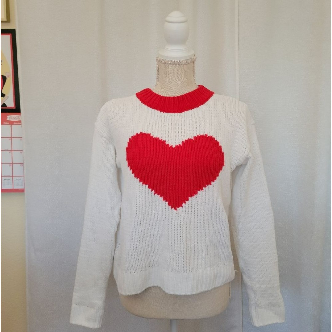 Tucker+Tate Heart Plush Sweater