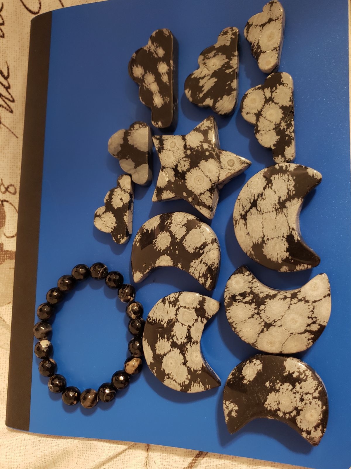 Snowflake Obsidian Palm