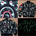 Extremely Rare★ APE Shark MA-1 Bomber Jacket Shark Hoodie M