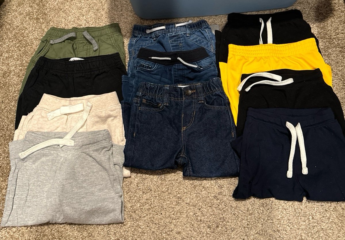Toddler boy pants bundle
